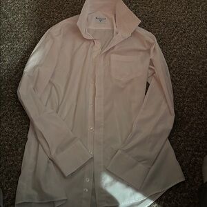 &Collar Crisp White Dress Shirt